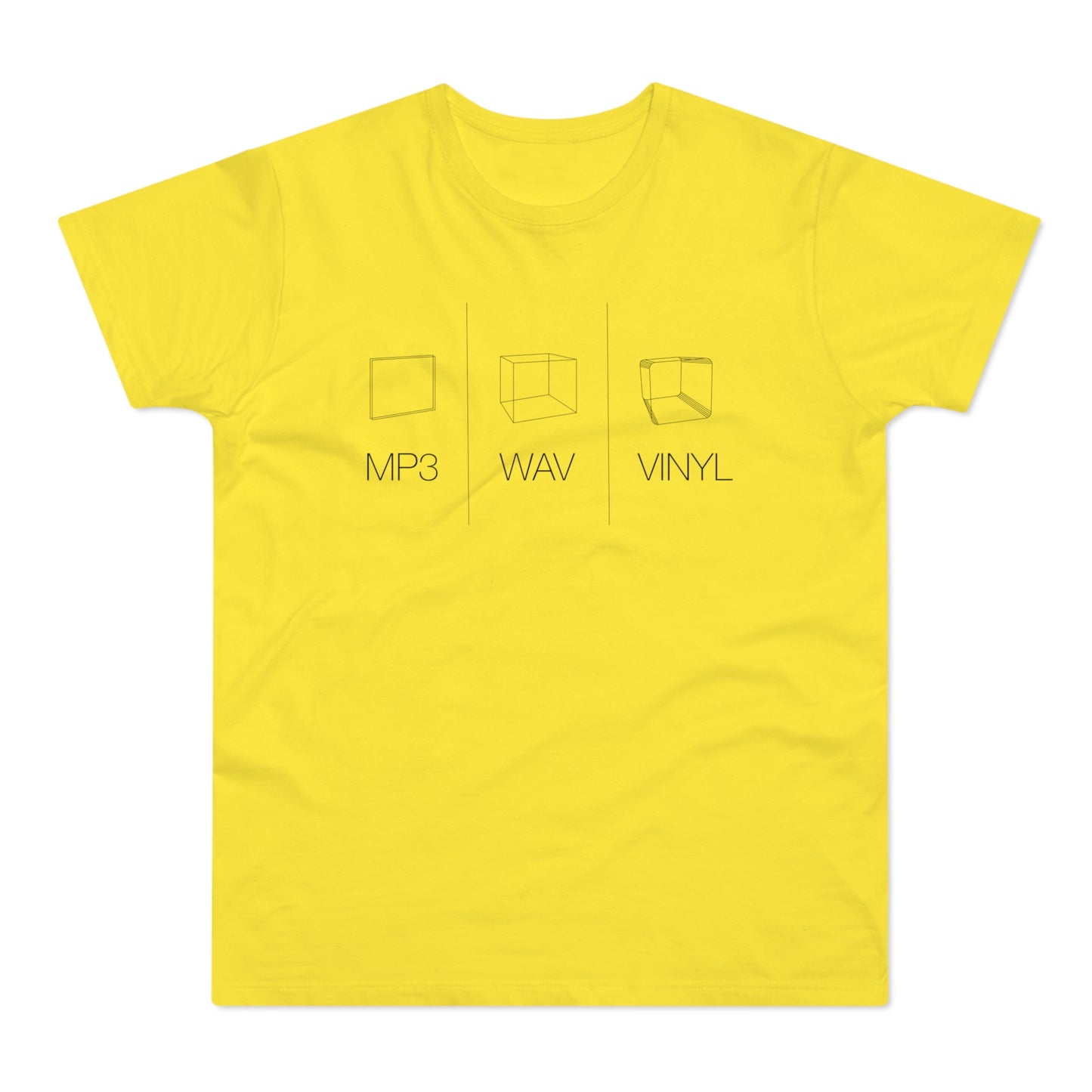 MP3 | WAV | VINYL T Shirt (Poids Standard)