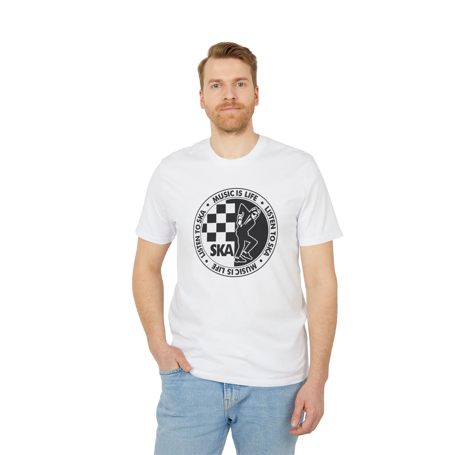 Music Is Life T Shirt (Coton Bio Premium)