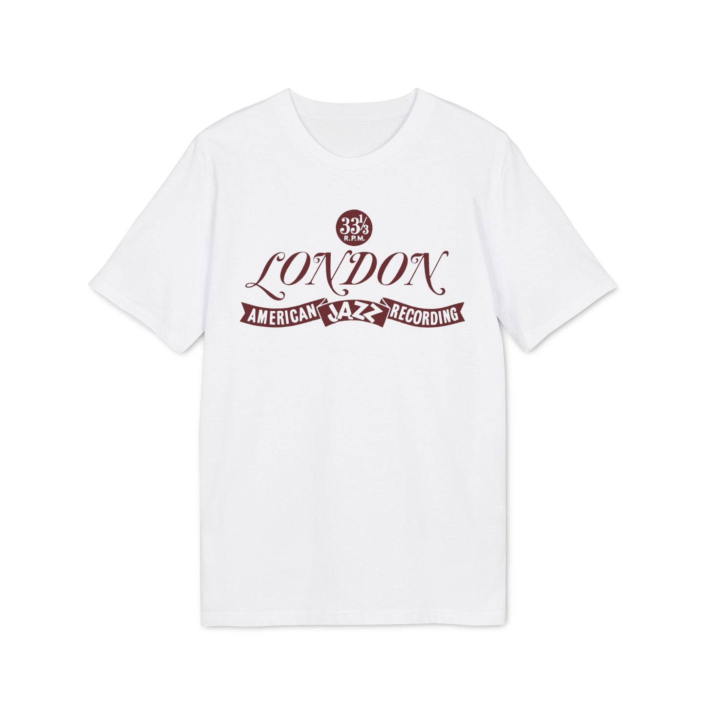 London American Jazz Records T Shirt (Coton Bio Premium)