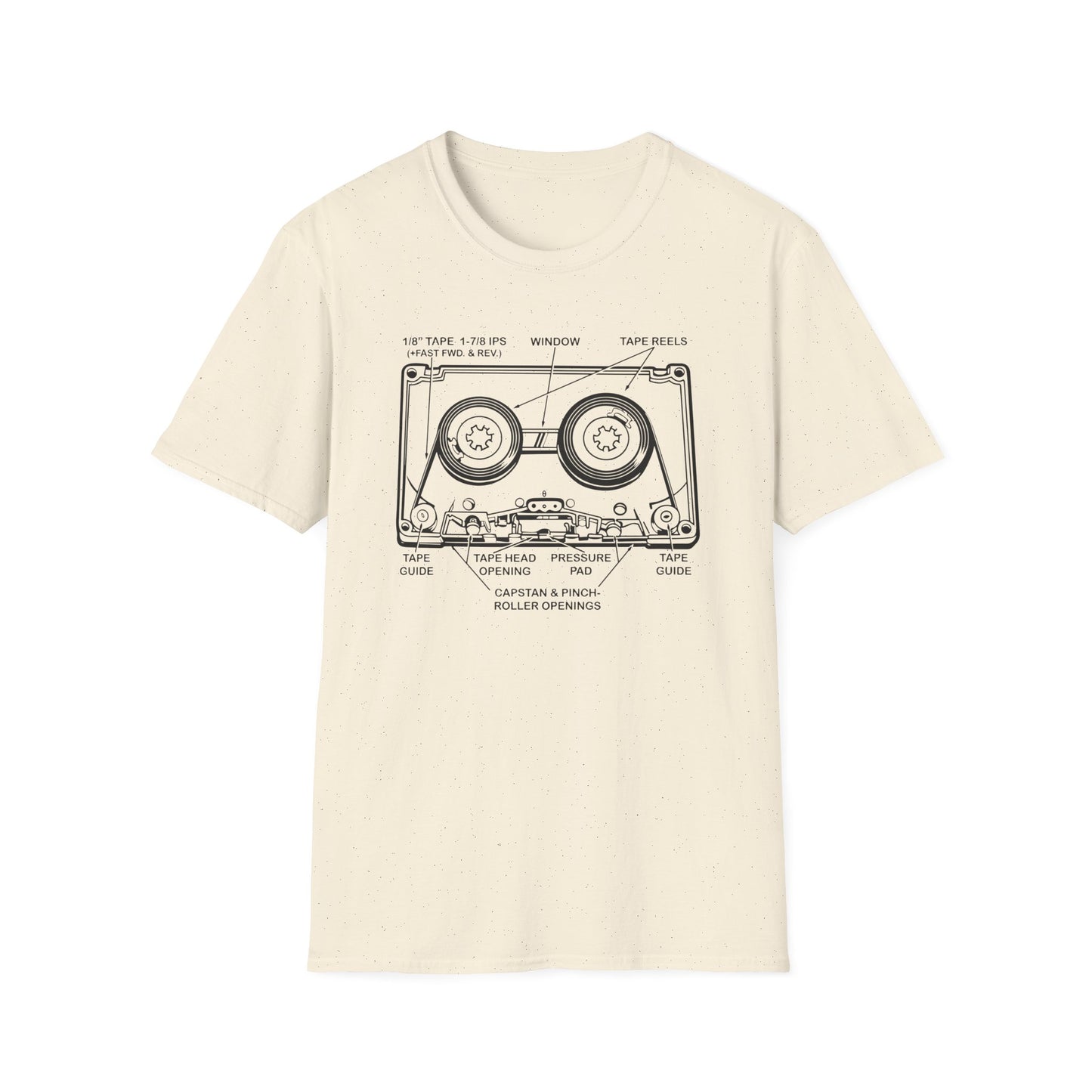 How It Works: Cassette Tape T Shirt - Léger