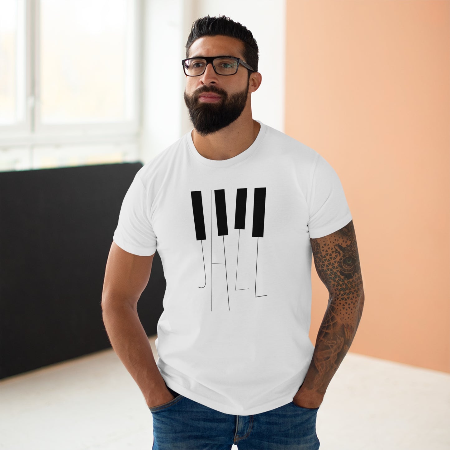 Jazz Keys T Shirt (Poids Standard)