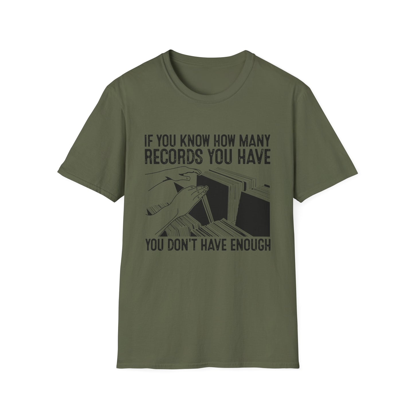 If You Know How Many Records You Have T Shirt - Léger