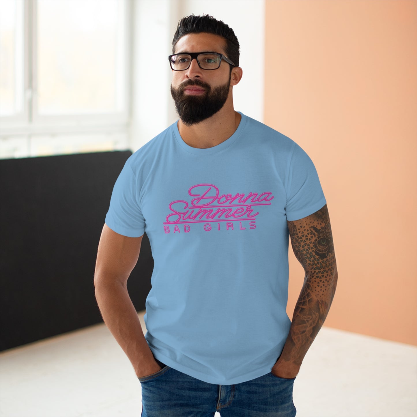 Donna Summer Bad Girls T Shirt (Poids Standard)