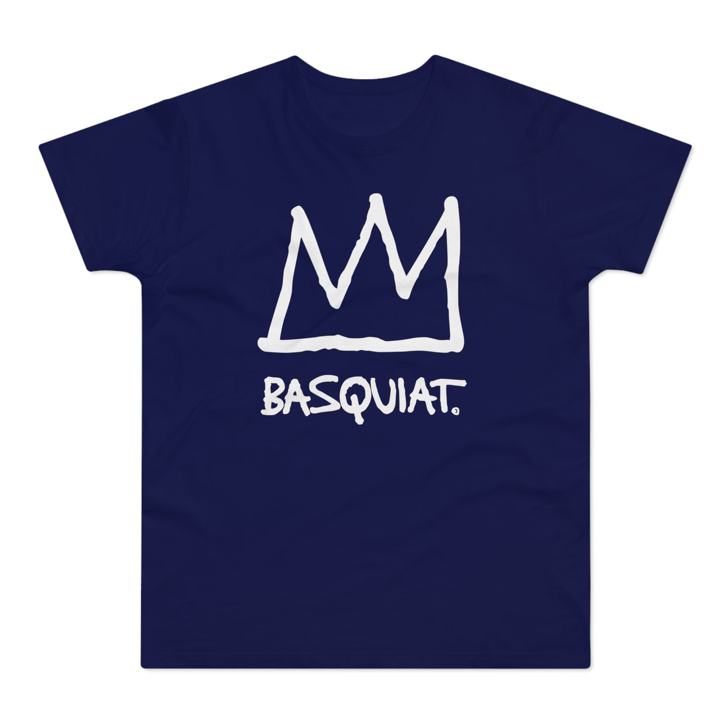 Jean Michel Basquiat Crown Logo T Shirt (Poids Standard)