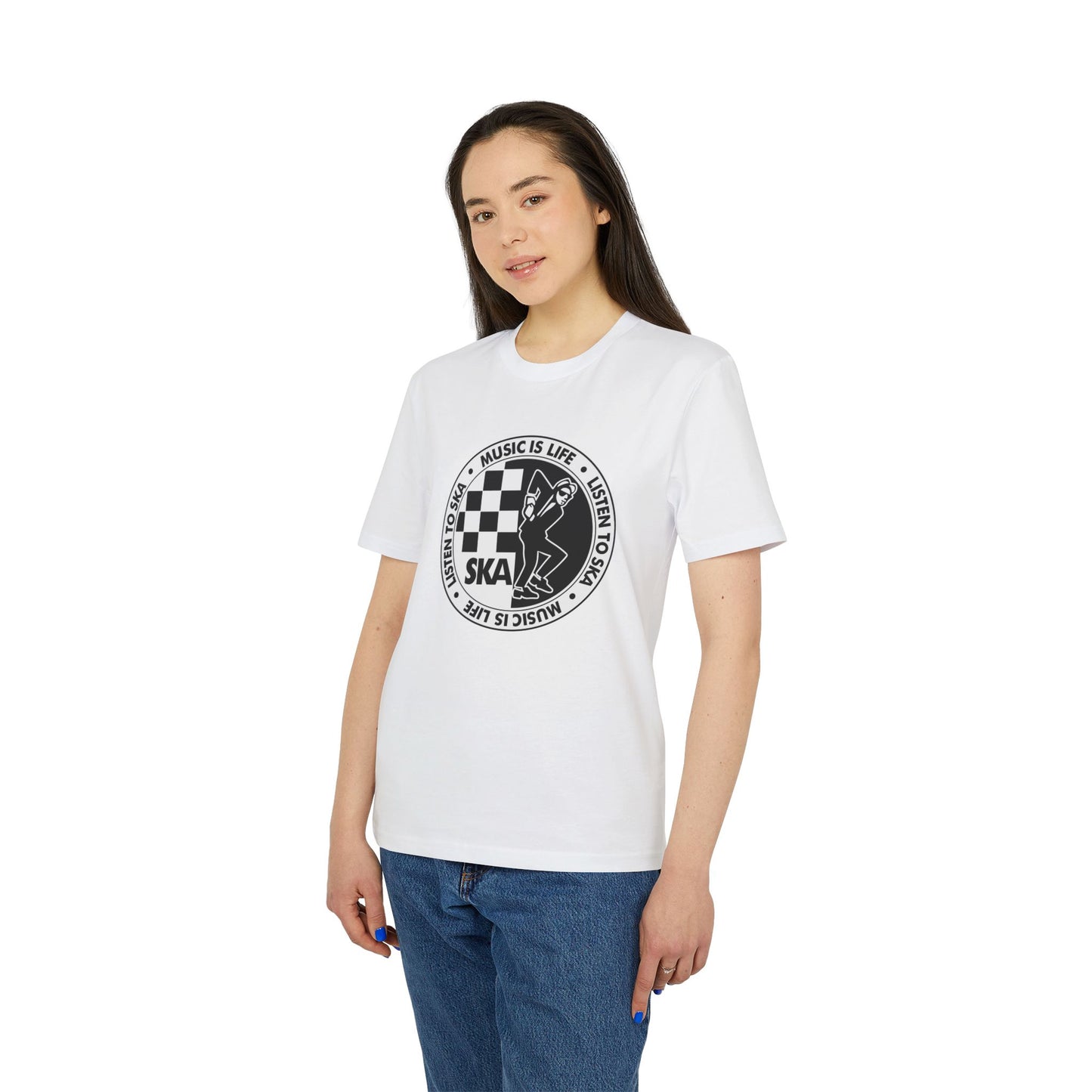 Music Is Life T Shirt (Coton Bio Premium)