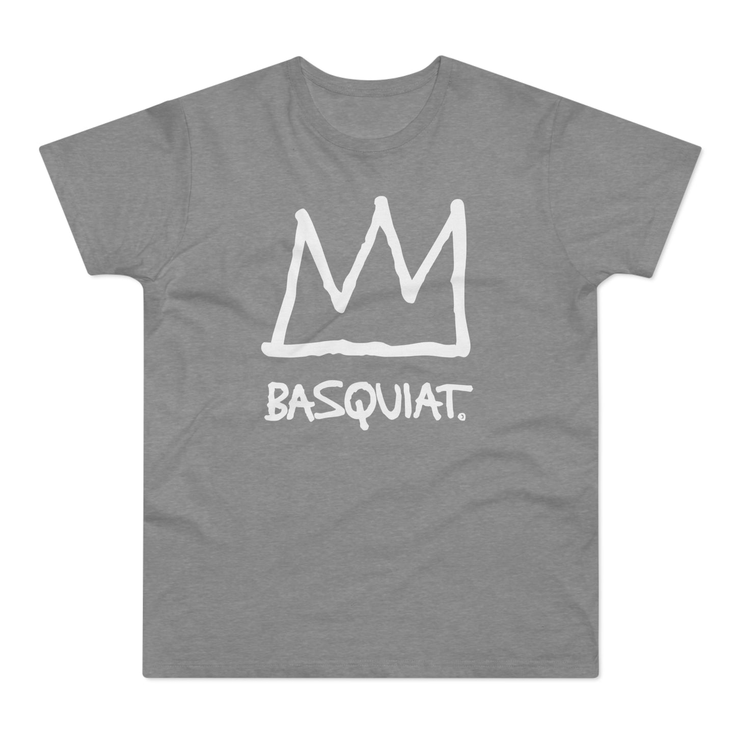 Jean Michel Basquiat Crown Logo T Shirt (Poids Standard)