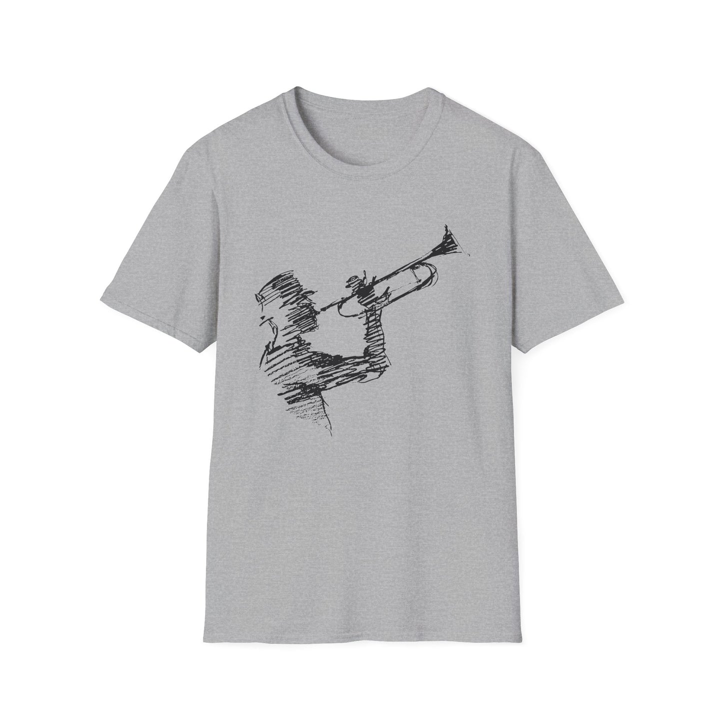 Jazz Trumpet Guy T Shirt (M) | DEADSTOCK | DERNIÈRE PIÈCE | -50 %