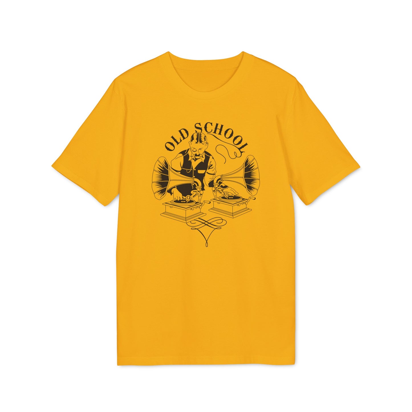 Old School DJ T Shirt (Coton Bio Premium)
