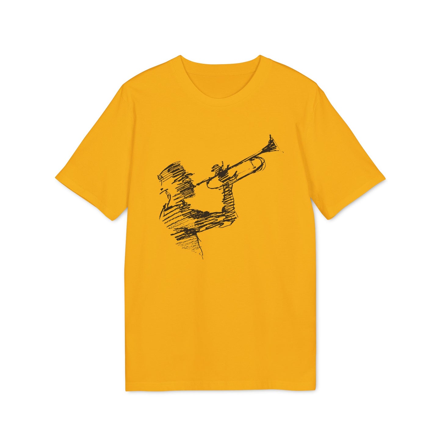 Trumpet Guy T Shirt (Coton Bio Premium)