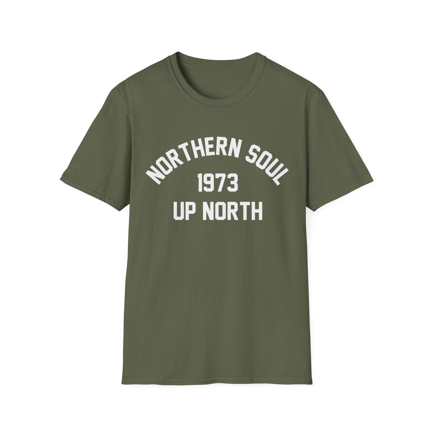 Northern Soul Up North 1973 T Shirt - Léger