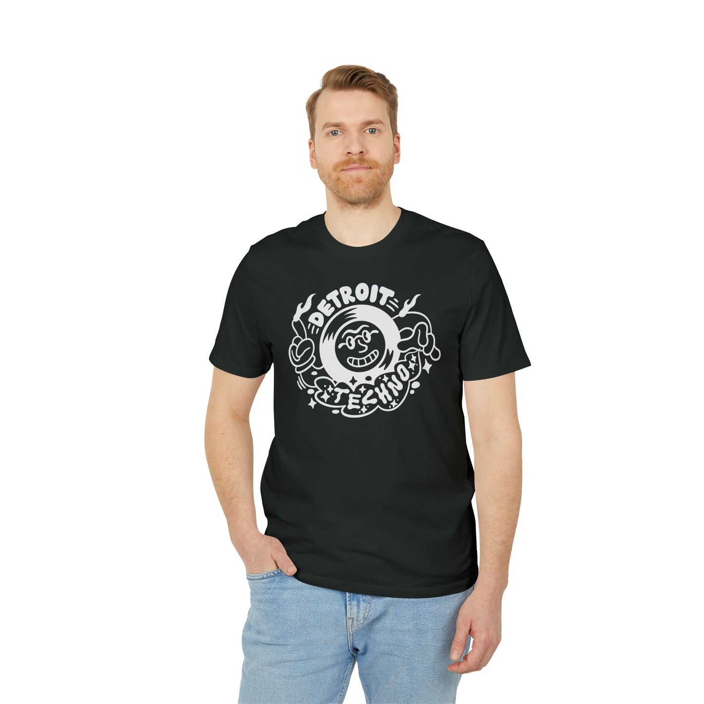 Detroit Techno 2 T Shirt (Coton Bio Premium)