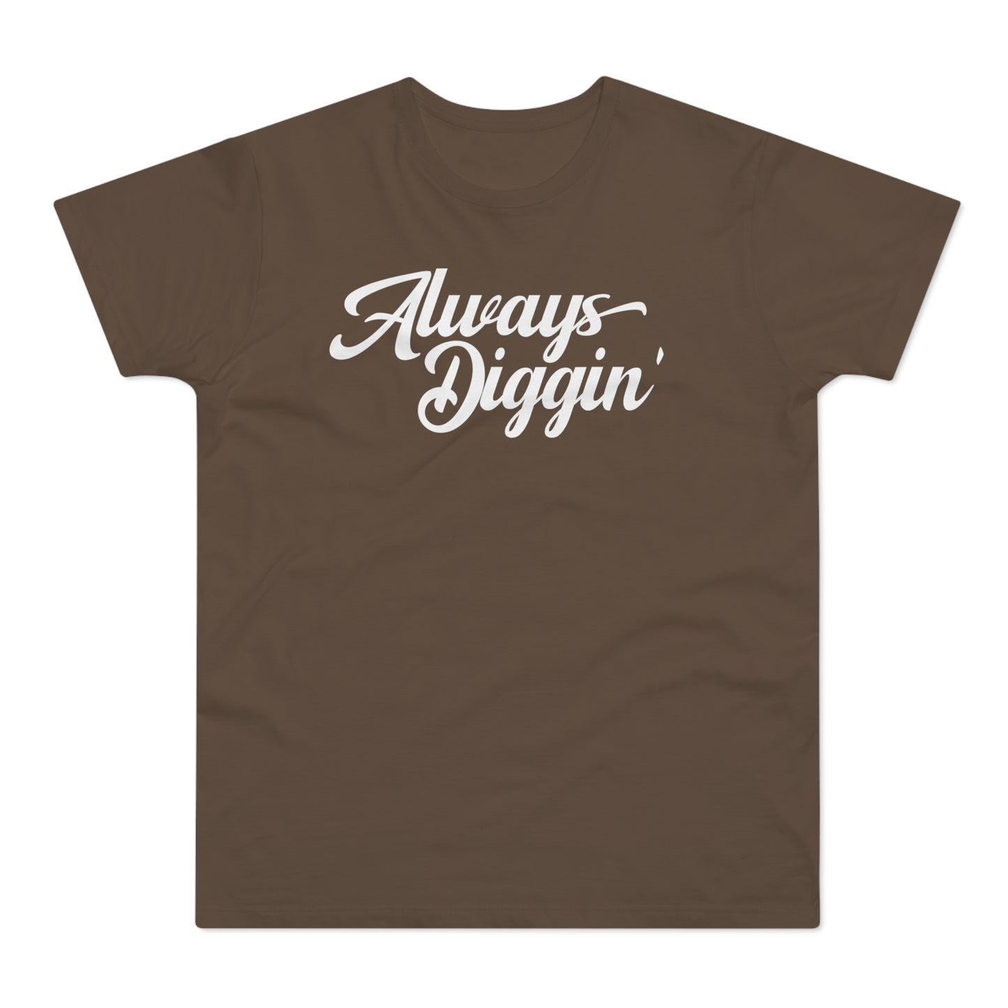 Always Digging The Crates T Shirt (Poids Standard)