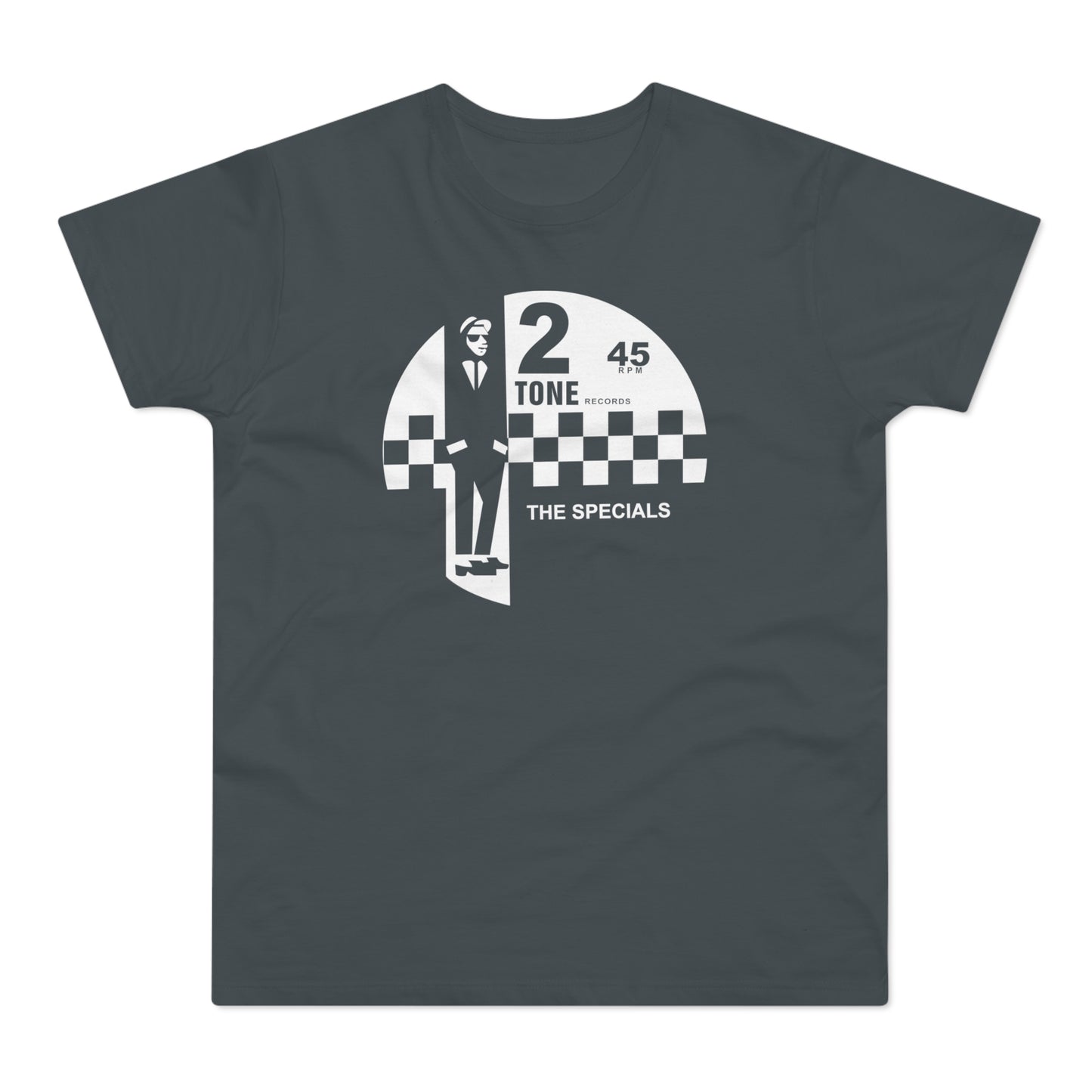 2 Tone Records T Shirt (Poids Standard)