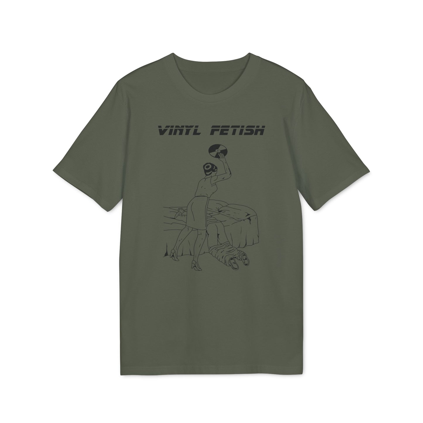 Vinyl Fetish T Shirt (Coton Bio Premium)