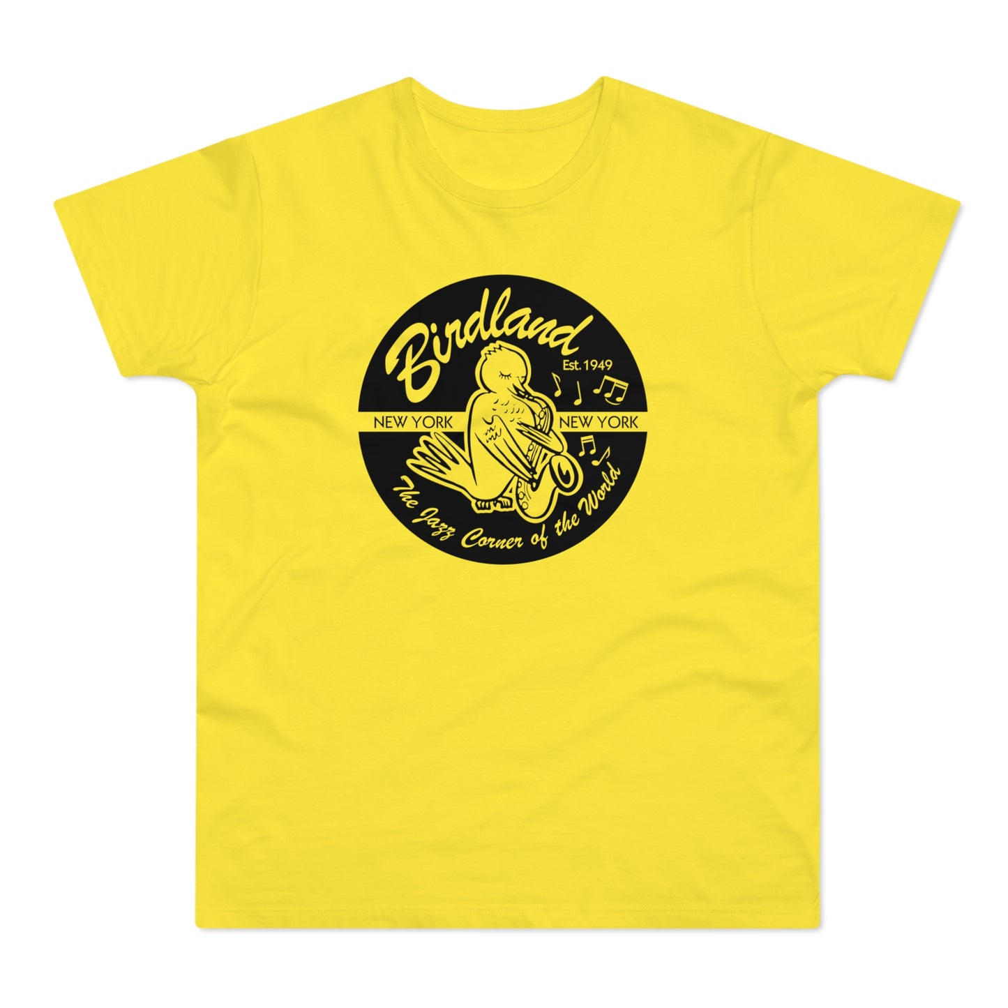 Birdland Jazz Club New York T Shirt (Poids Standard)