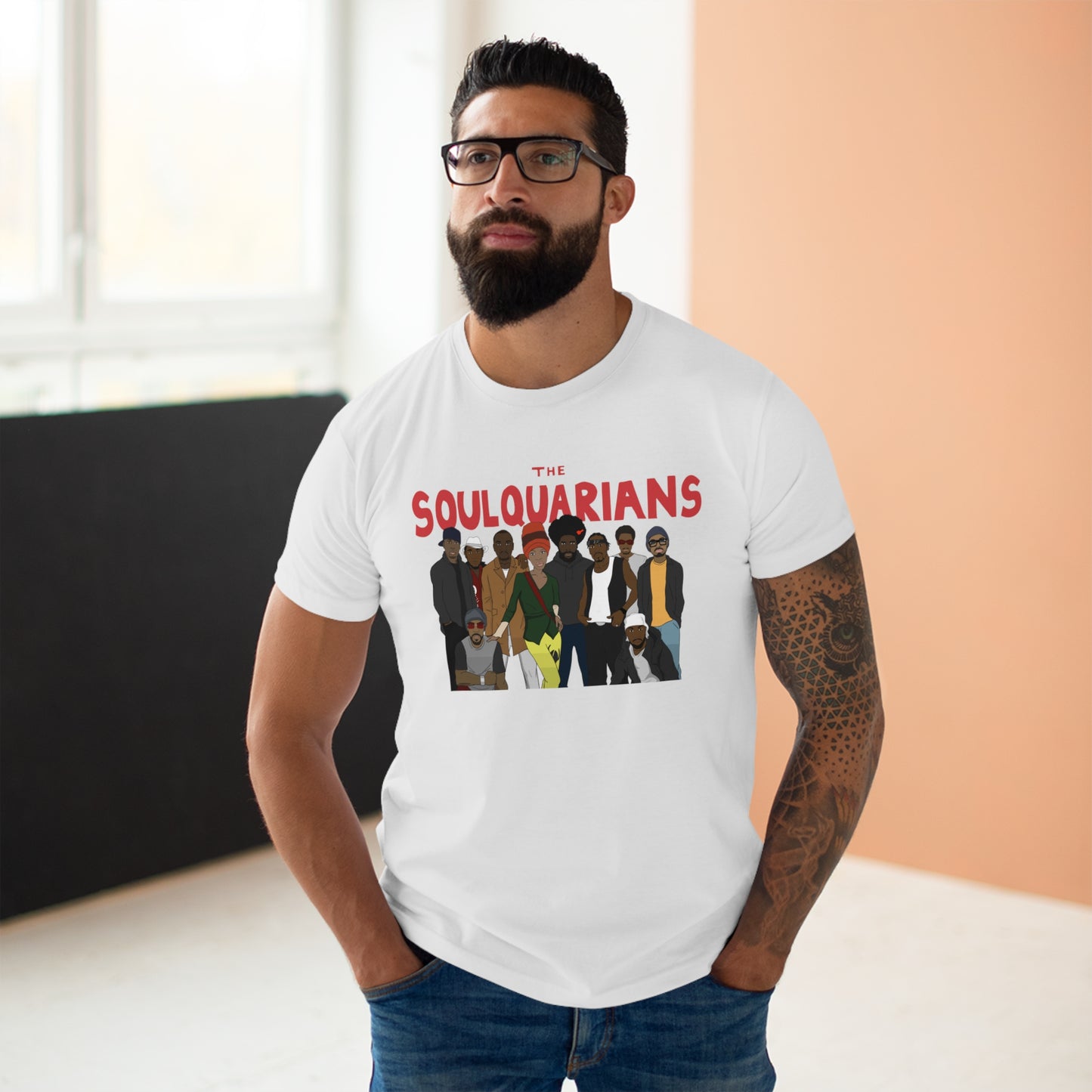 The Soulquarians T Shirt (Poids Standard)