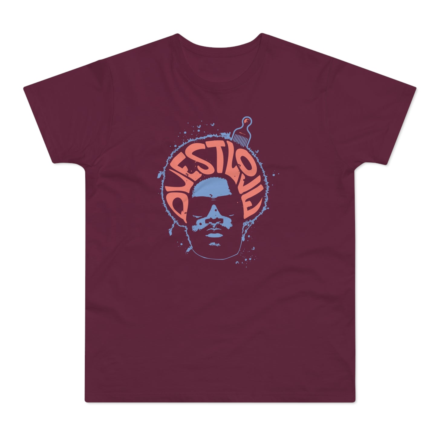 Questlove Afro T Shirt (Poids Standard)