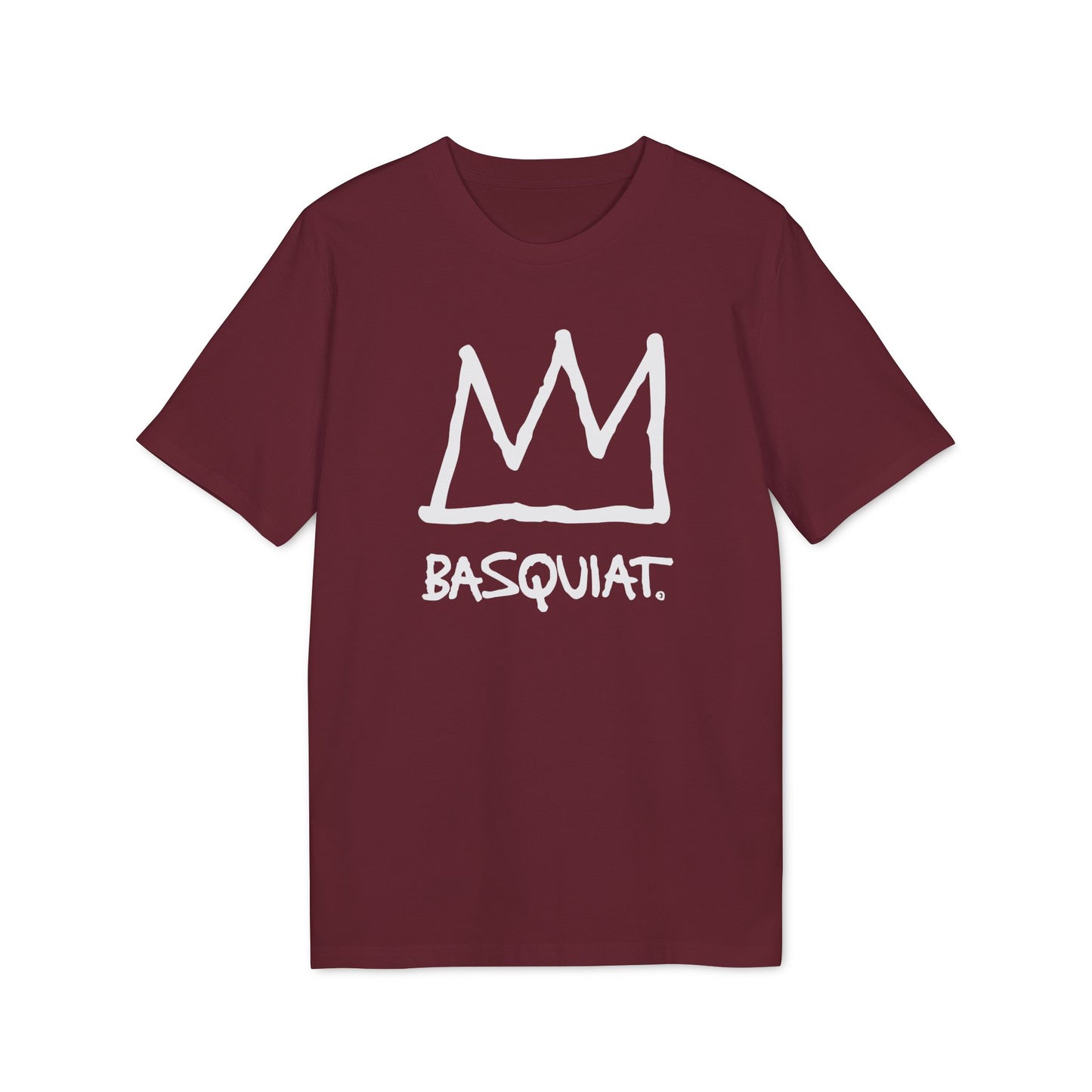 Jean Michel Basquiat Crown Logo T Shirt (Coton Bio Premium)