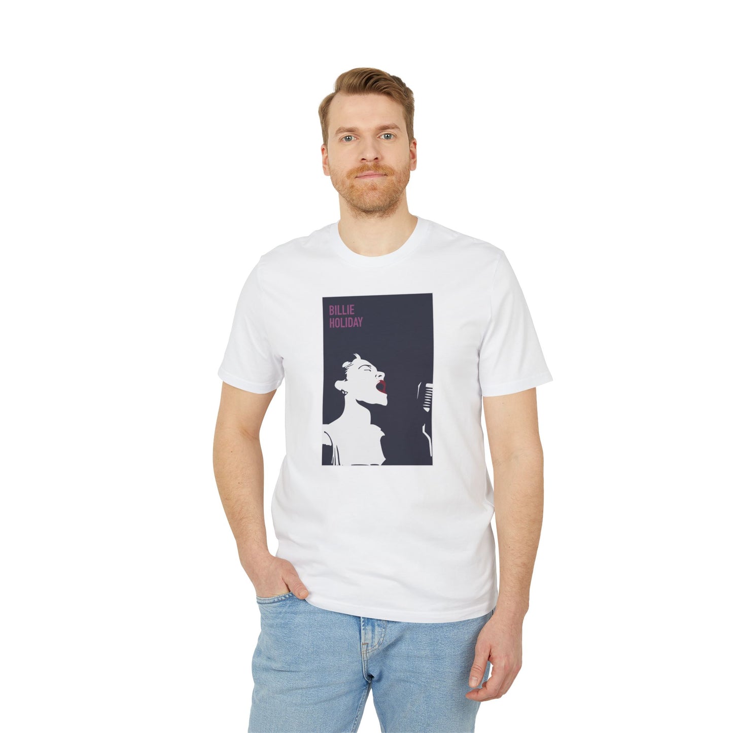 Billie Holiday T Shirt (Coton Bio Premium)