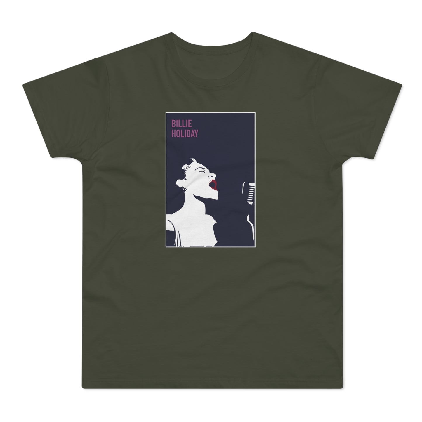 Billie Holiday T Shirt (Poids Standard)