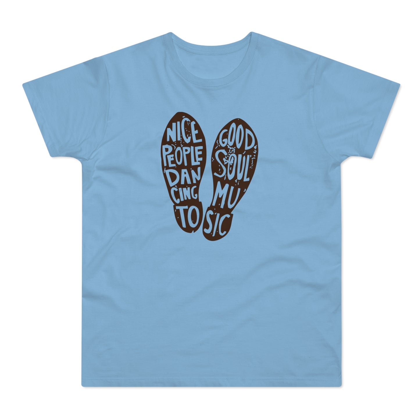 Nice People Dancing To Soul Music T Shirt (Poids Standard)