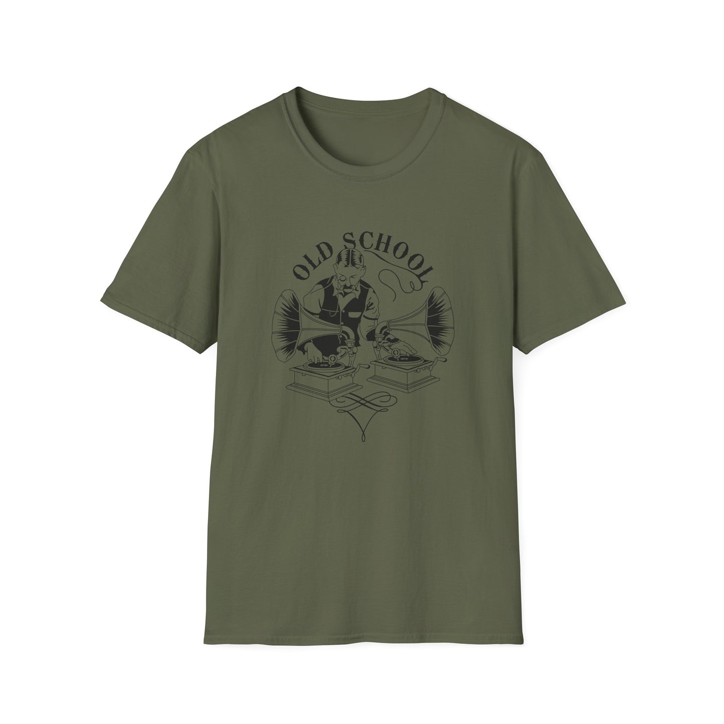 Old School DJ T Shirt - Léger | 4 x 3 PROMO