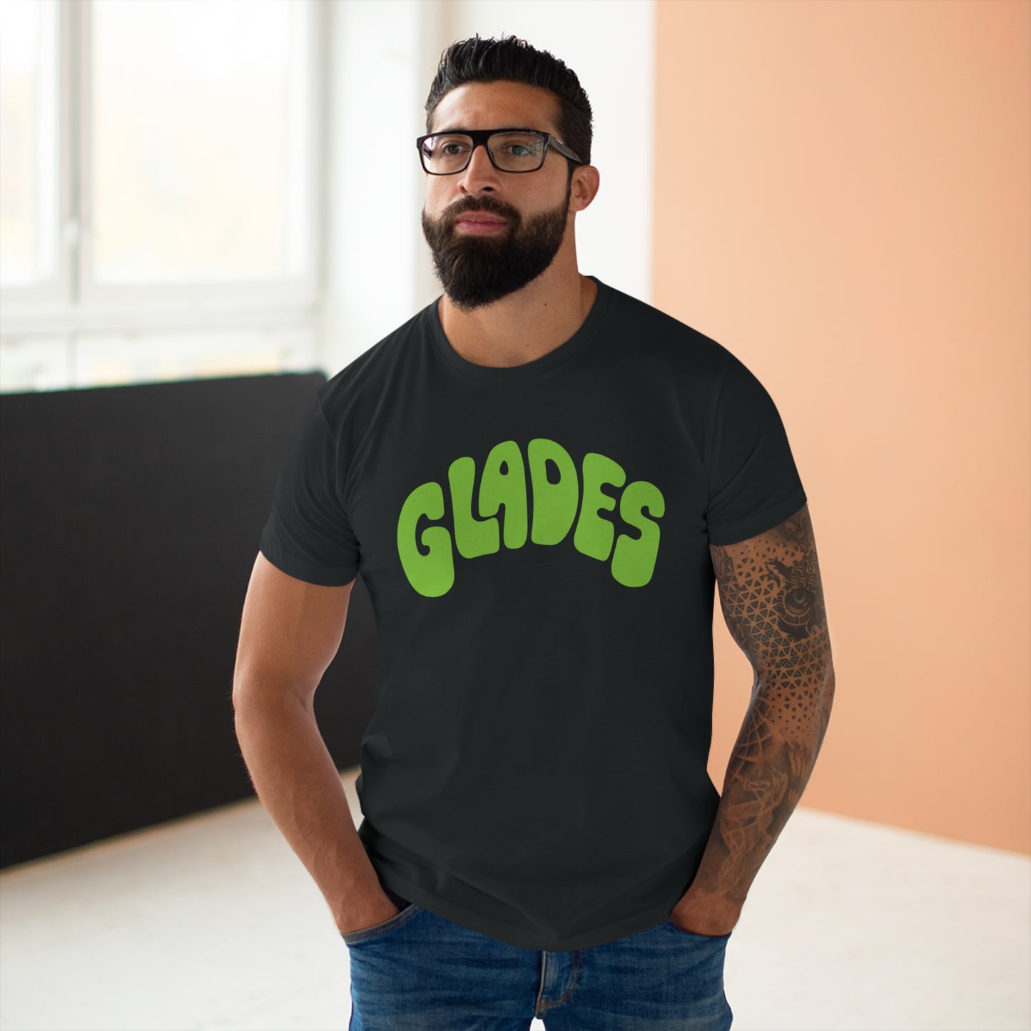 Glades Records T Shirt (Poids Standard)