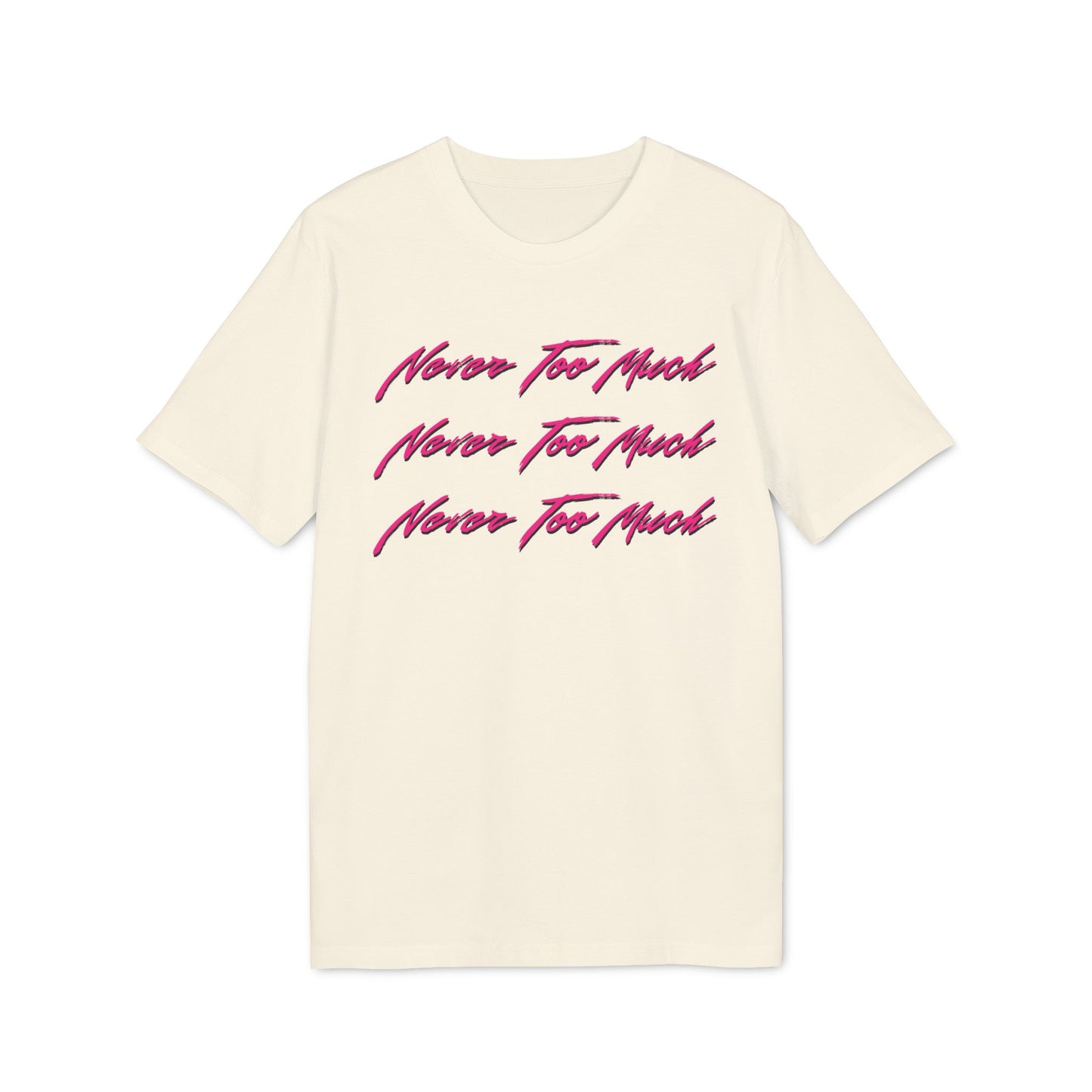 Never Too Much Luther Vandross T Shirt (Coton Bio Premium)