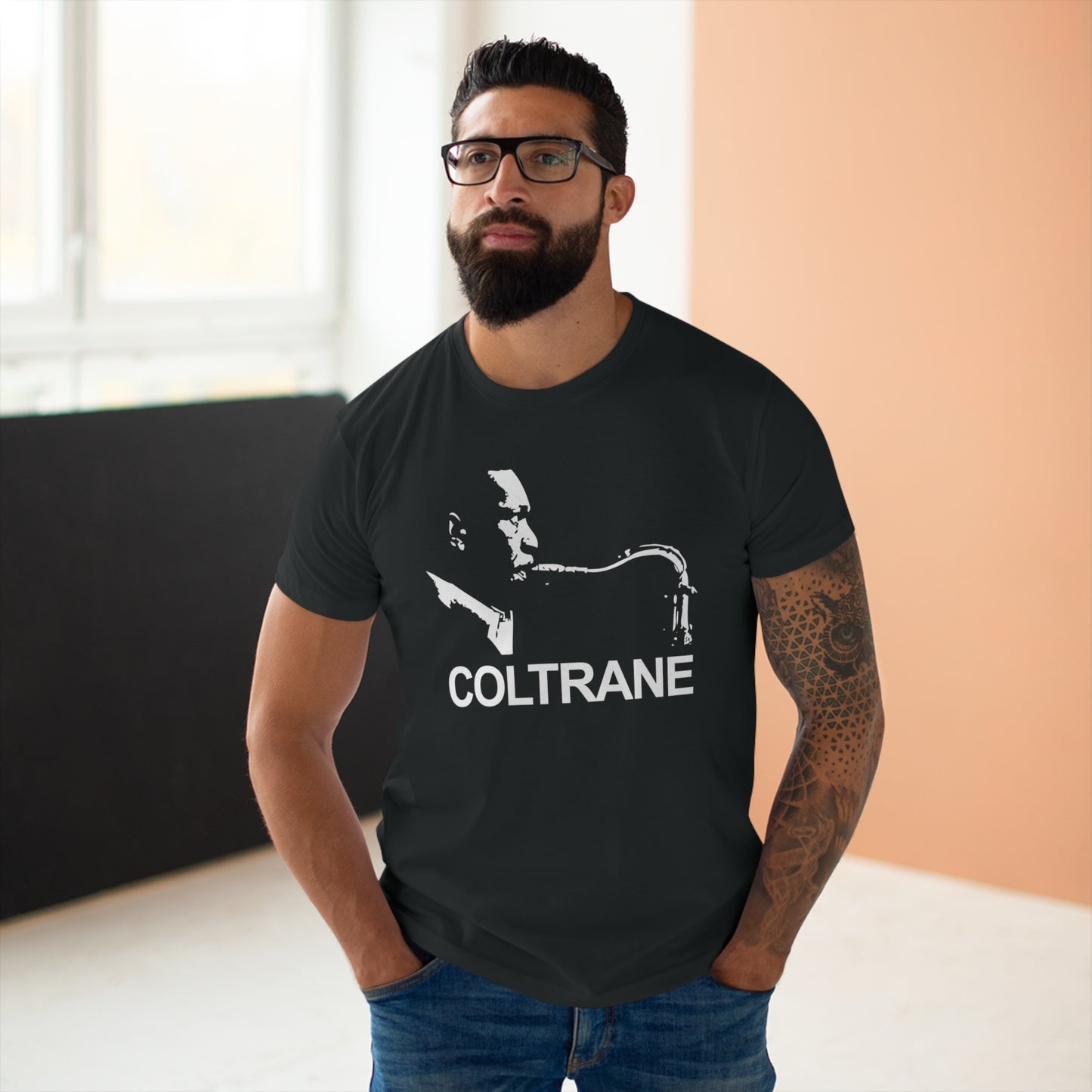 John Coltrane T Shirt (Poids Standard)