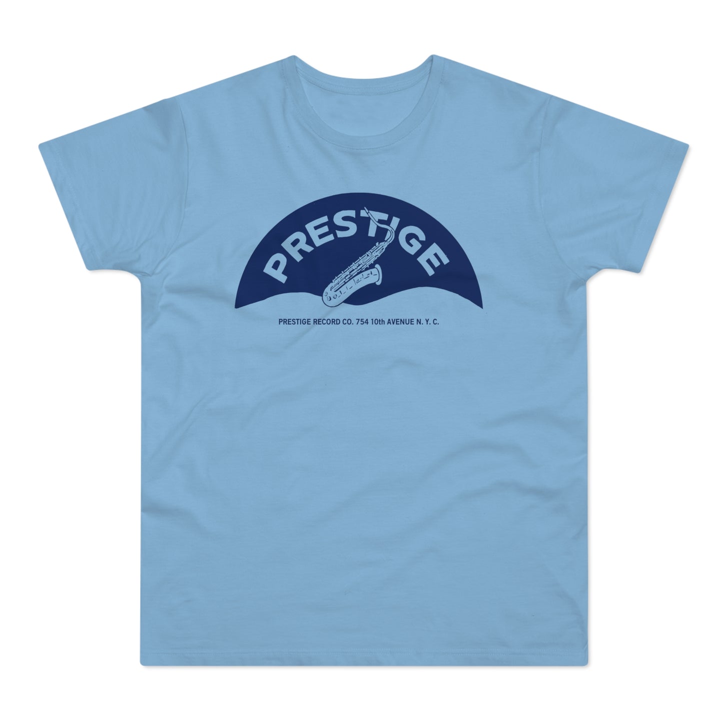 Prestige Records T Shirt (Poids Standard) Saxophone Design