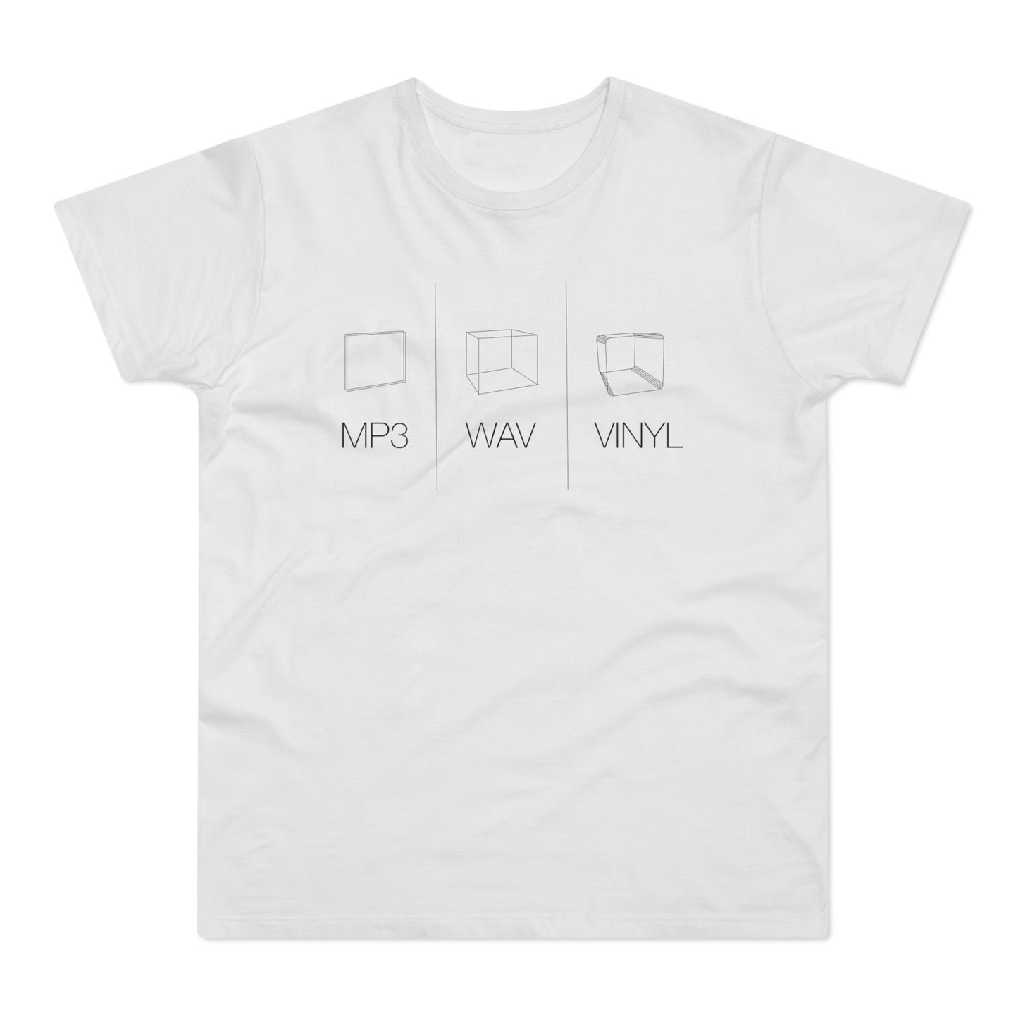 MP3 | WAV | VINYL T Shirt (Poids Standard)