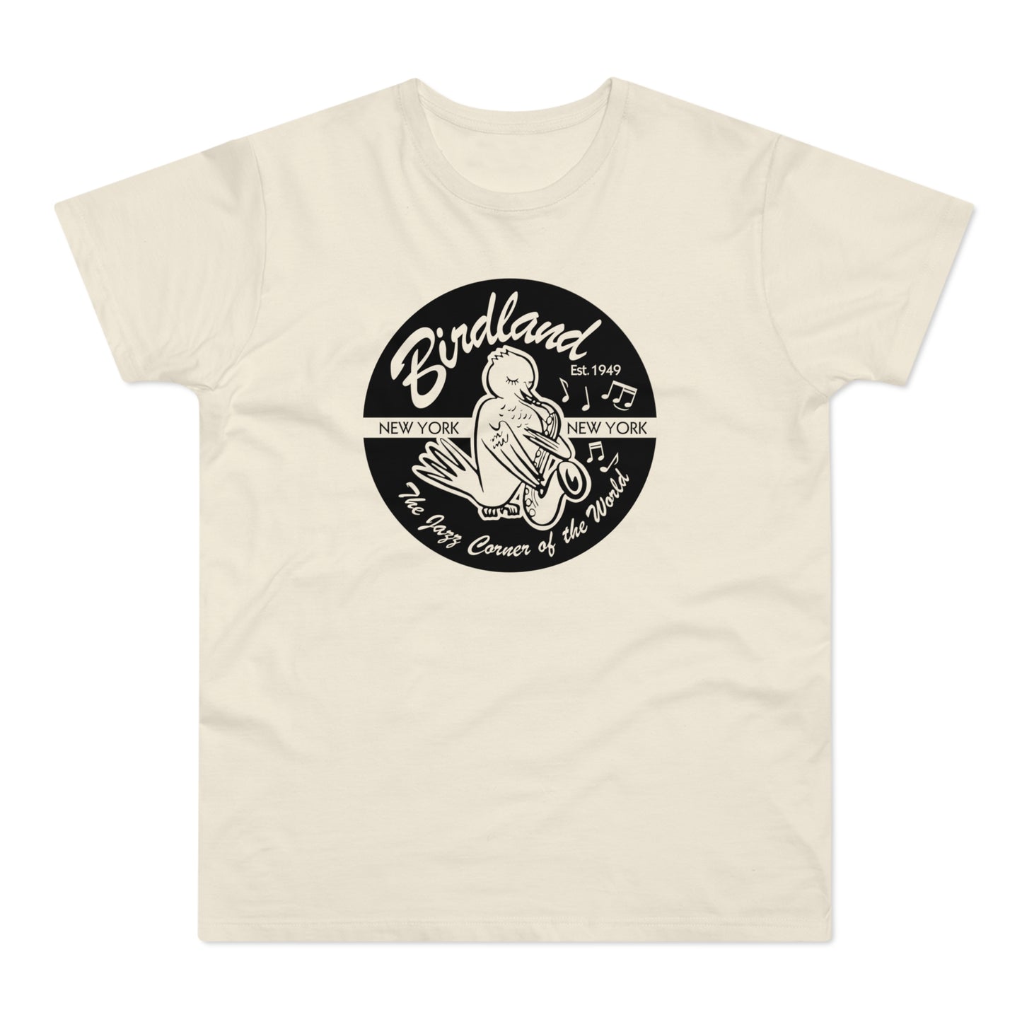 Birdland Jazz Club New York T Shirt (Poids Standard)