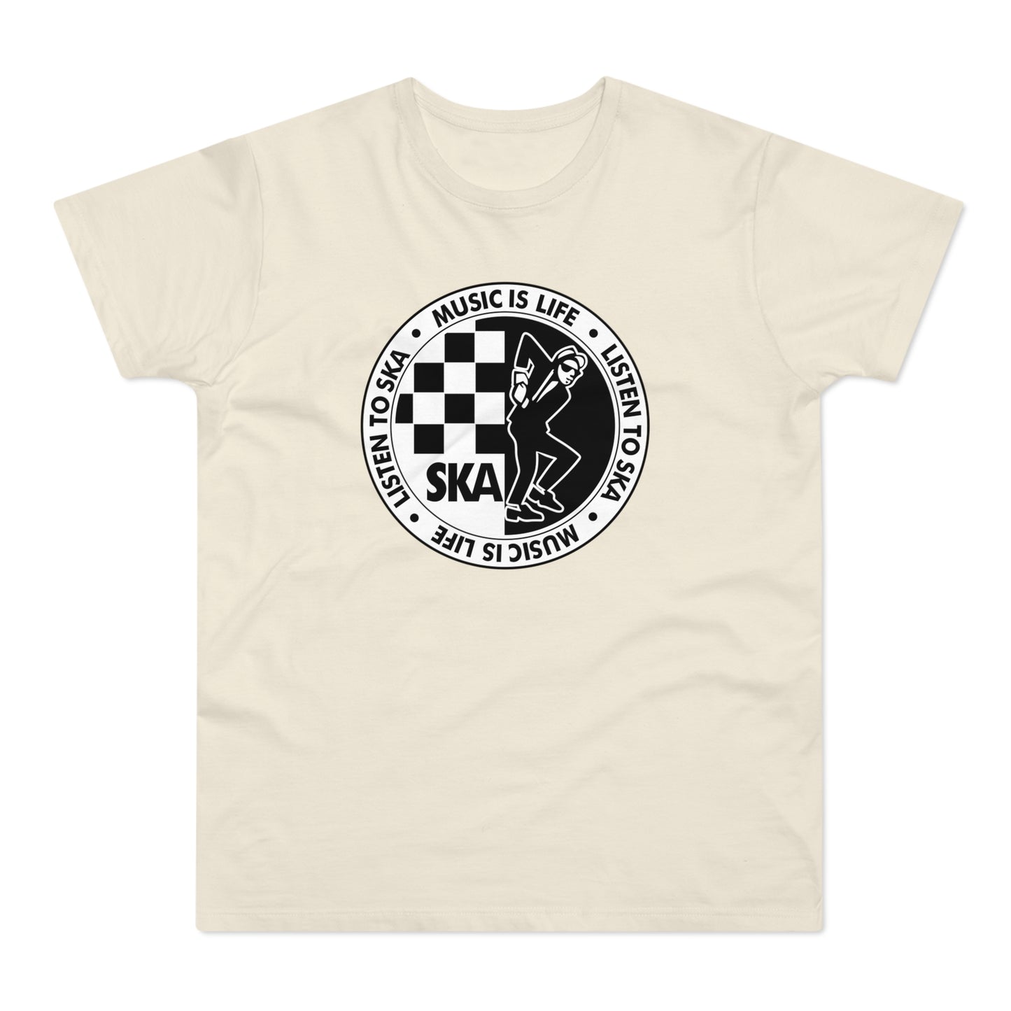 Music Is Life T Shirt (Poids Standard)