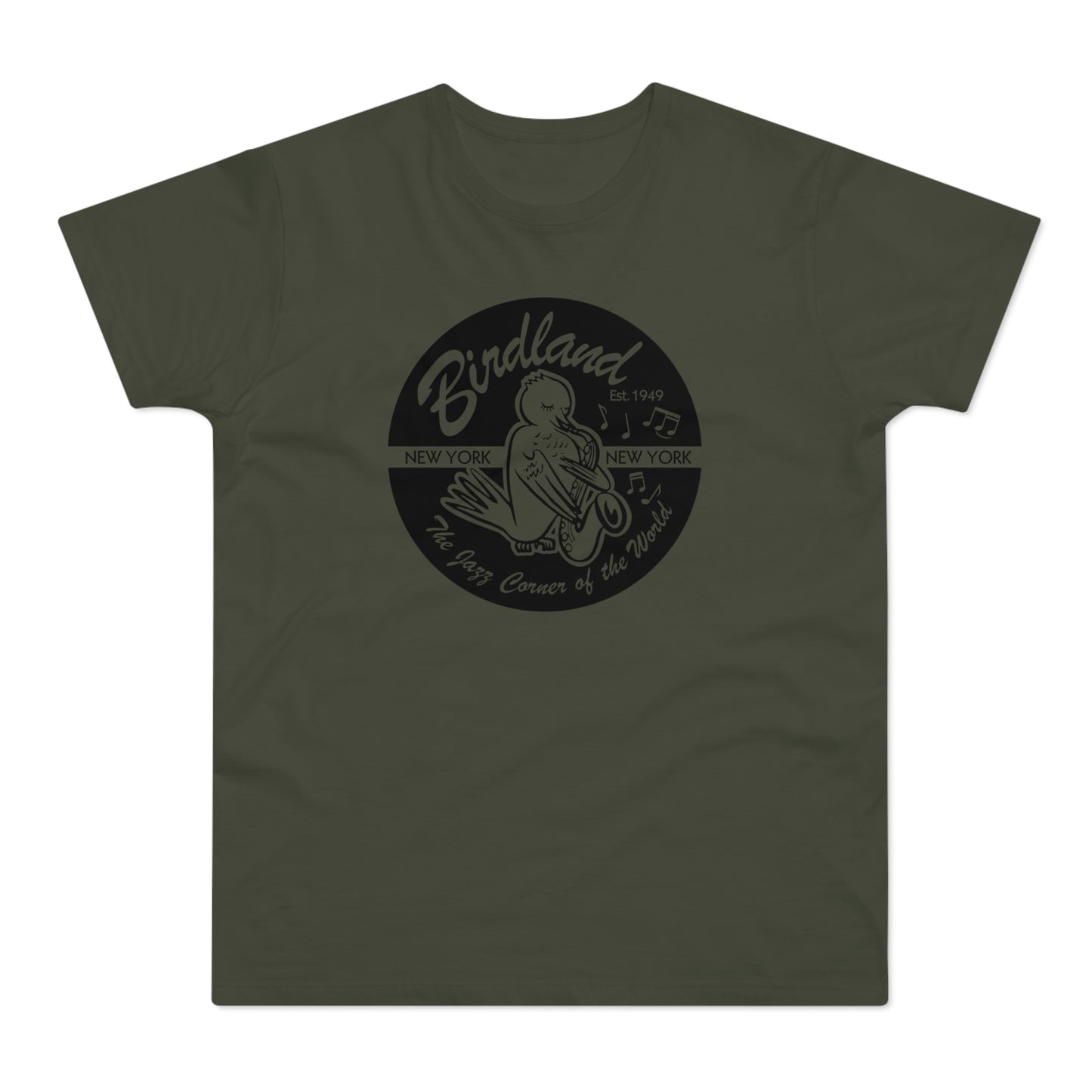 Birdland Jazz Club New York T Shirt (Poids Standard)