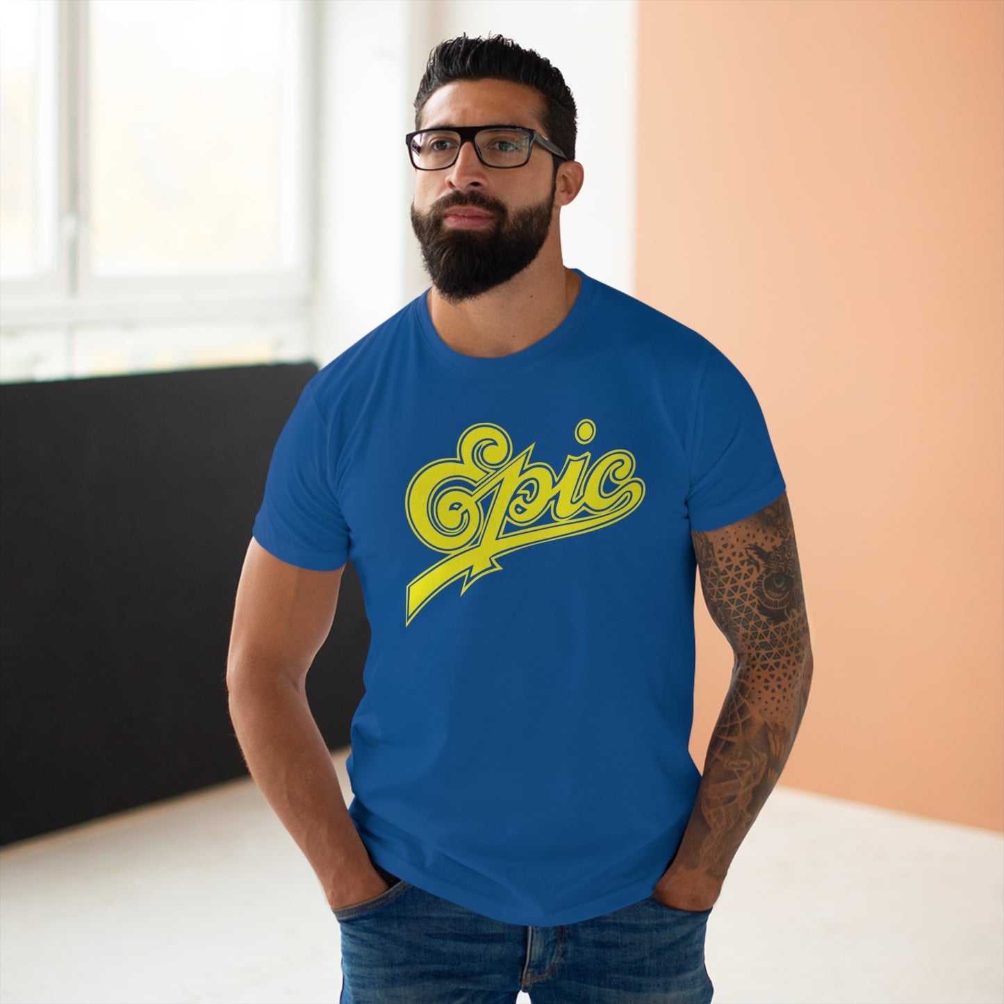 Epic Records T Shirt (Poids Standard)