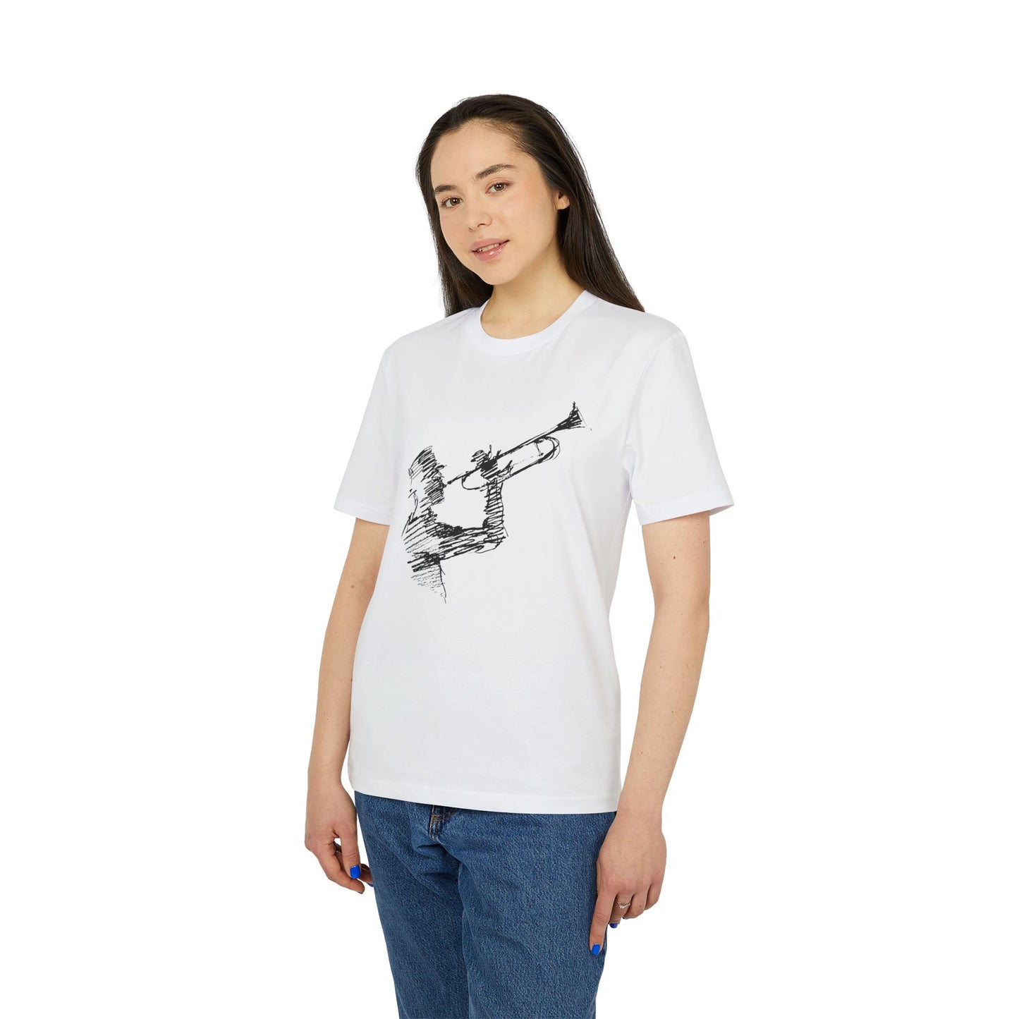 Trumpet Guy T Shirt (Coton Bio Premium)