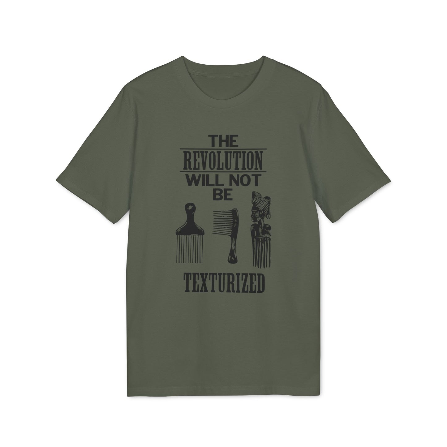 Revolution Will Not Be Texturised T Shirt (Coton Bio Premium)