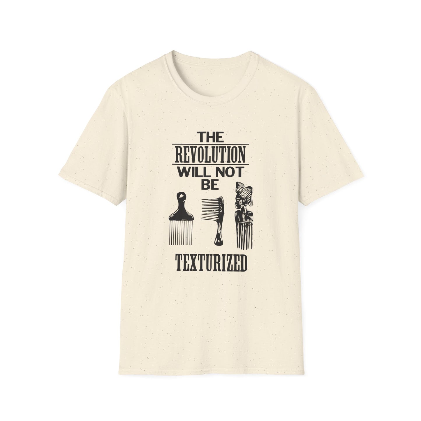 Revolution Will Not Be Texturised T Shirt - Léger