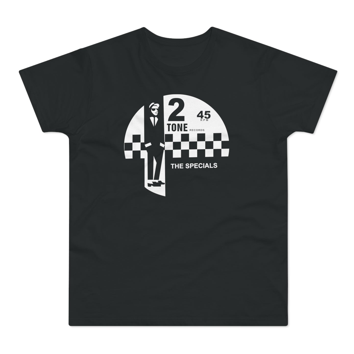 2 Tone Records T Shirt (Poids Standard)