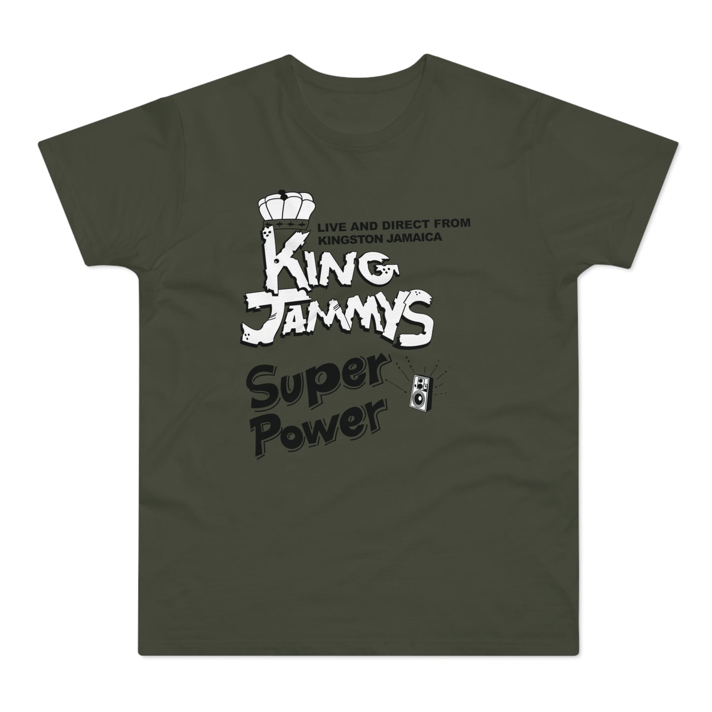 King Jammy's Super Power T Shirt (Poids Standard)