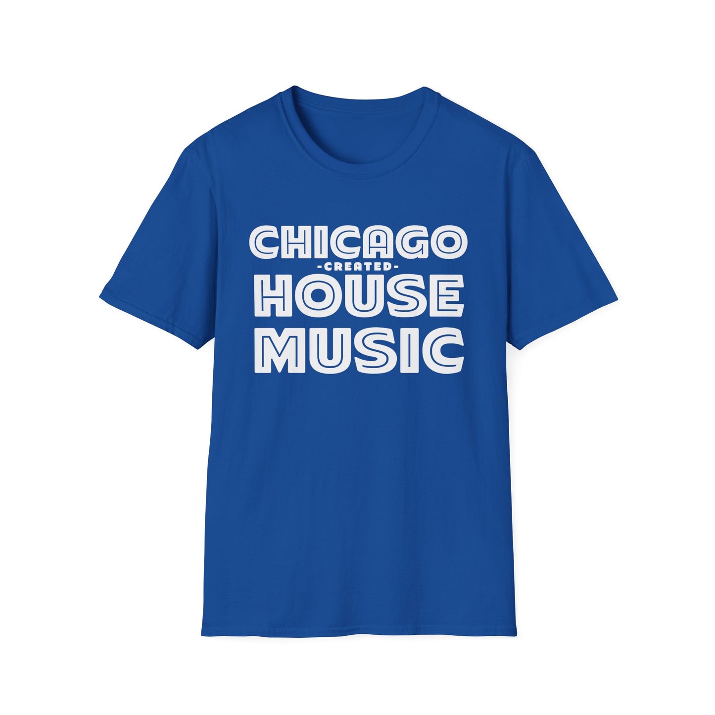 Chicago Created House Music T Shirt - Léger