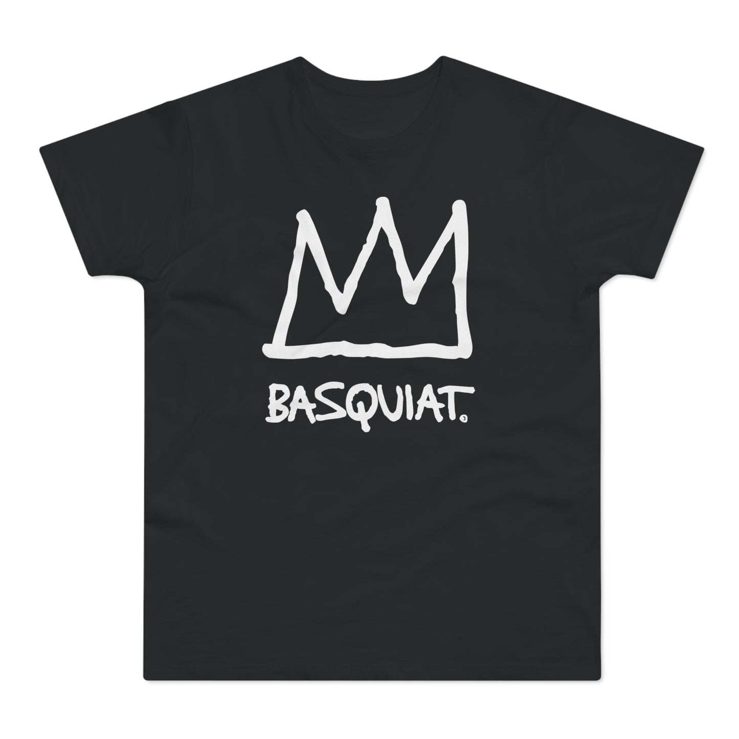 Jean Michel Basquiat Crown Logo T Shirt (Poids Standard)