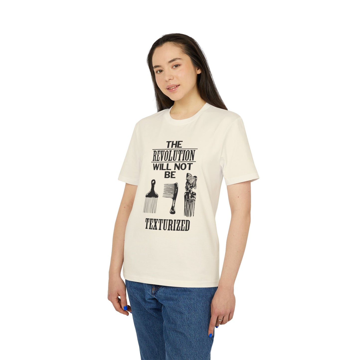 Revolution Will Not Be Texturised T Shirt (Coton Bio Premium)