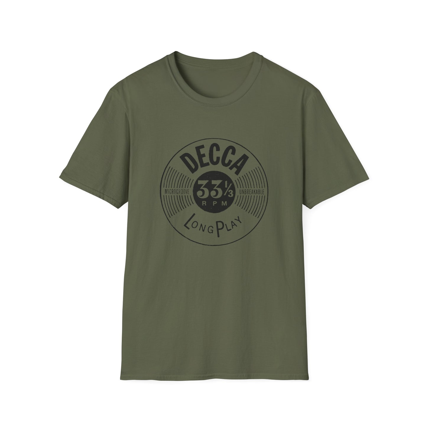 Decca Records Long Play T Shirt - Léger