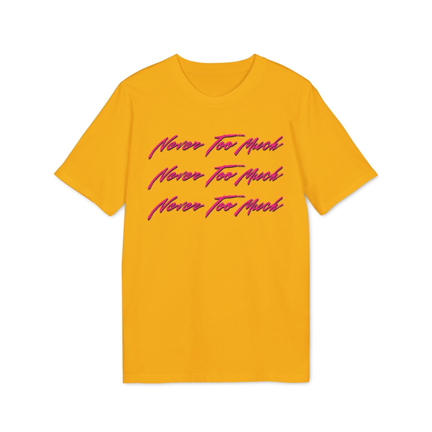 Never Too Much Luther Vandross T Shirt (Coton Bio Premium)