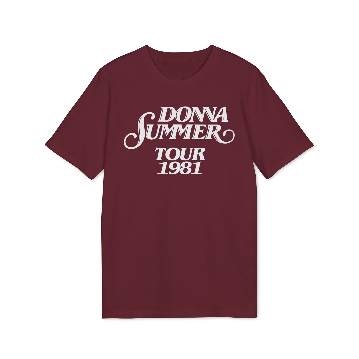 Donna Summer Tour 1981 T Shirt (Coton Bio Premium)