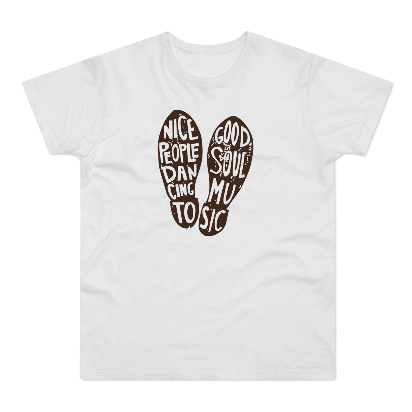Nice People Dancing To Soul Music T Shirt (Poids Standard)