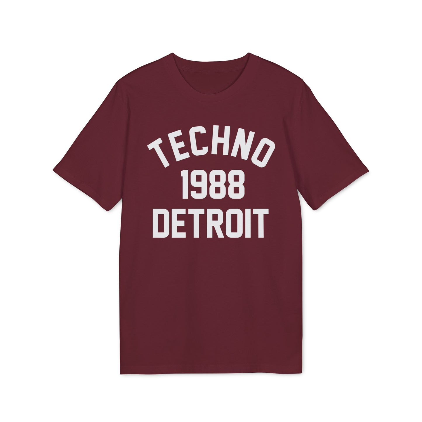 Techno Detroit 1988 T Shirt (Coton Bio Premium)