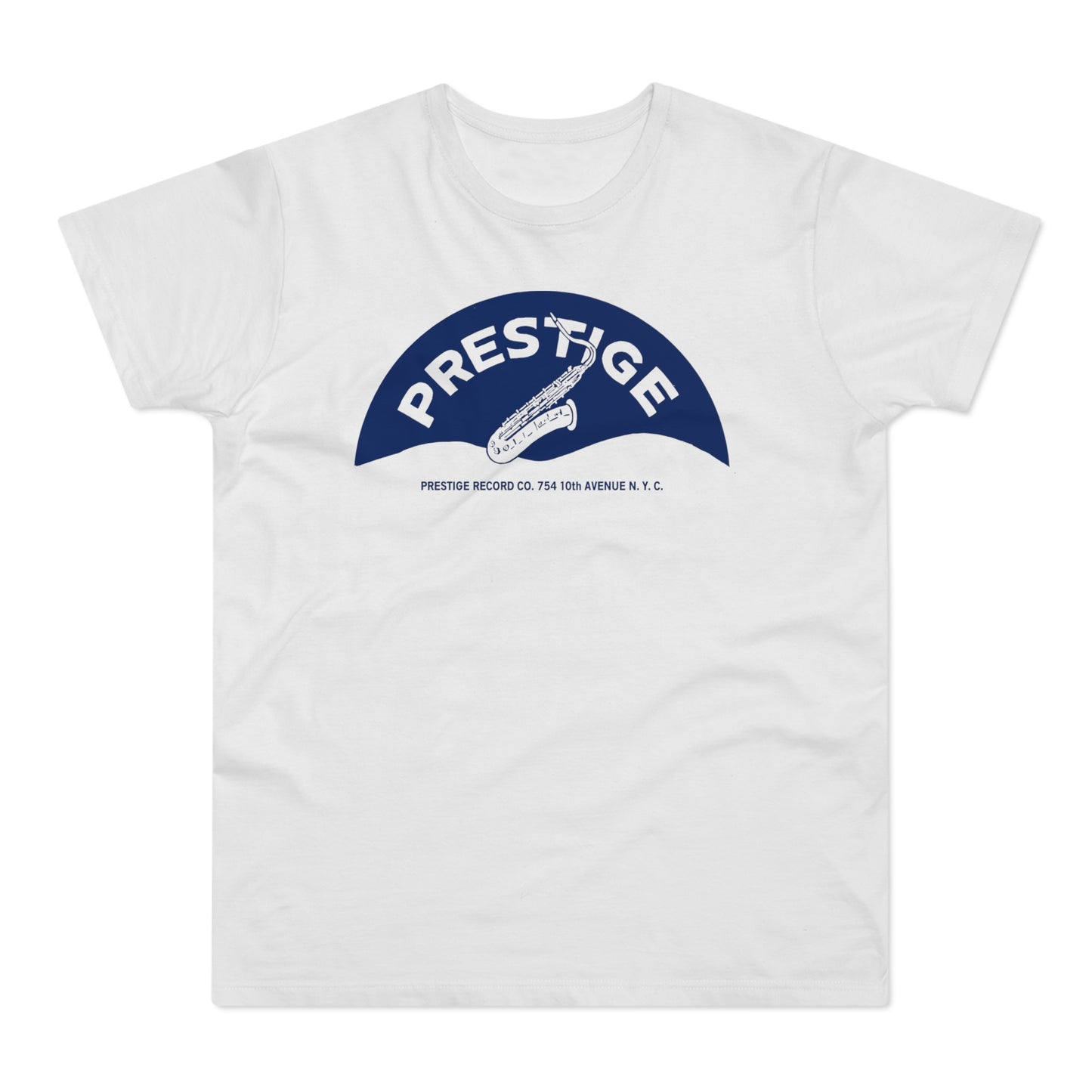 Prestige Records T Shirt (Poids Standard) Saxophone Design