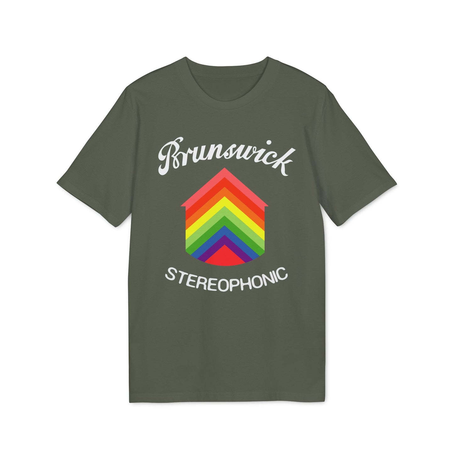 Brunswick Records Stereophonic T Shirt (Coton Bio Premium)
